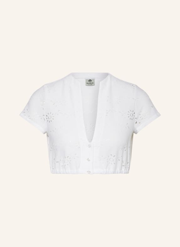 BERWIN & WOLFF Dirndlbluse WEISS