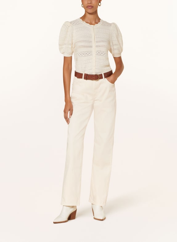 ba&sh Jeans ERELL ECRU OFF WHITE