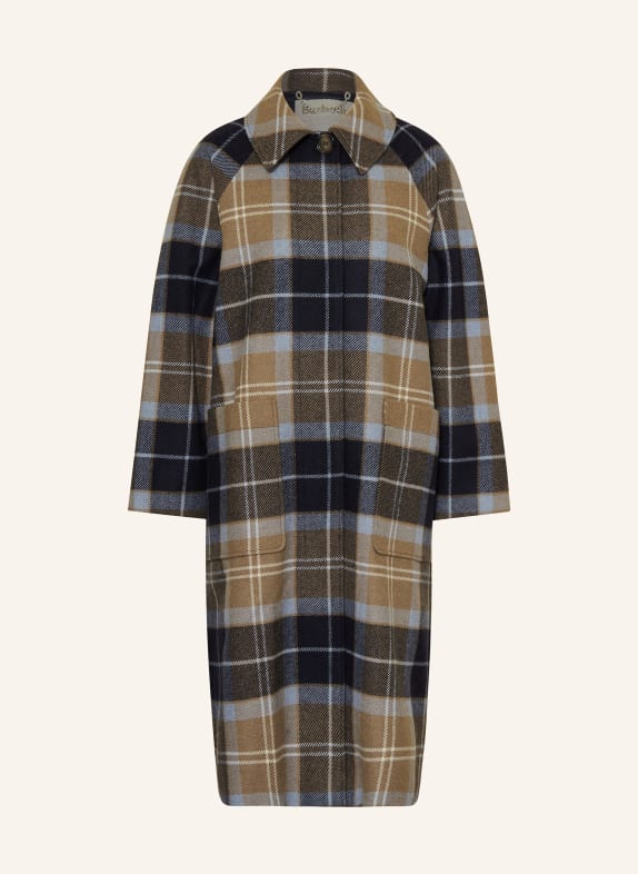 Barbour Wollmantel KIRA DUNKELBLAU/ CAMEL/ BLAUGRAU