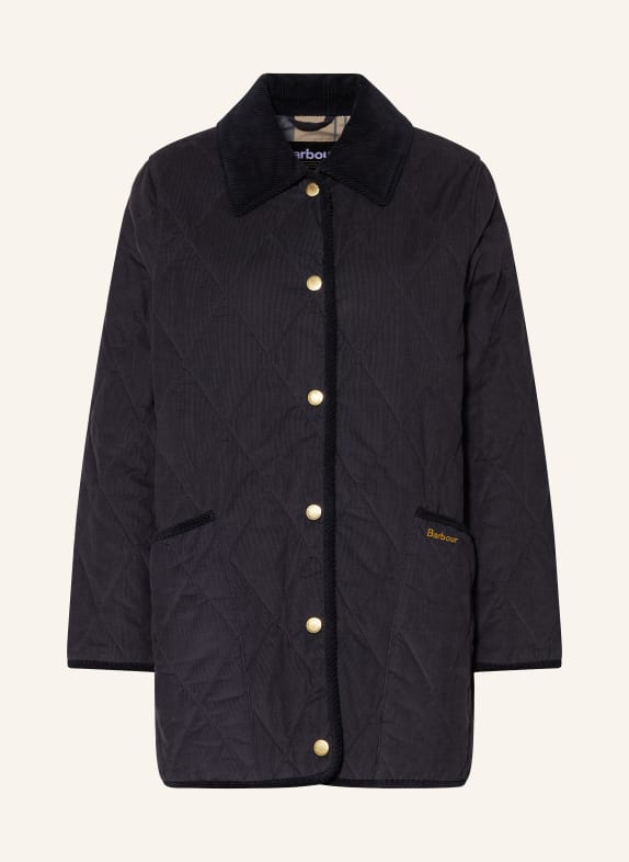 Barbour Steppjacke CORNELIA aus Cord DUNKELBLAU