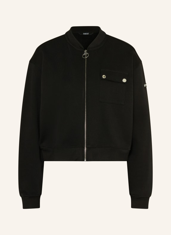 BARBOUR INTERNATIONAL Sweatjacke DELLA SCHWARZ