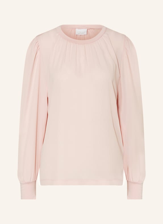 rich&royal Shirt blouse in mixed materials LIGHT PINK