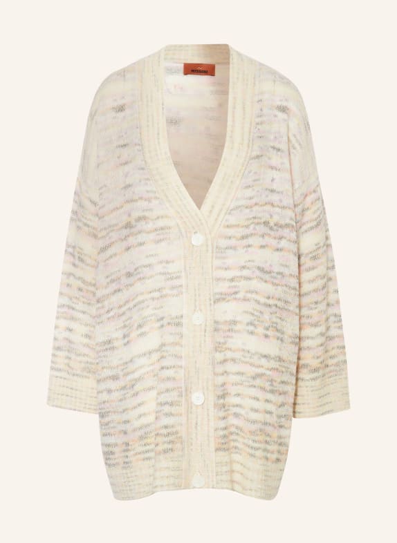 MISSONI Cardigan CREAM/ LIGHT PINK/ ORANGE