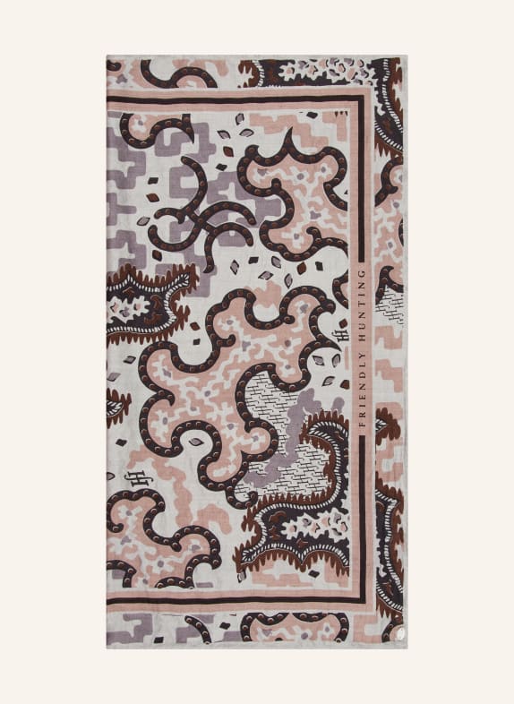 friendly hunting Seidentuch CAMO PAISLEY BRAUN/ GRAU/ SCHWARZ