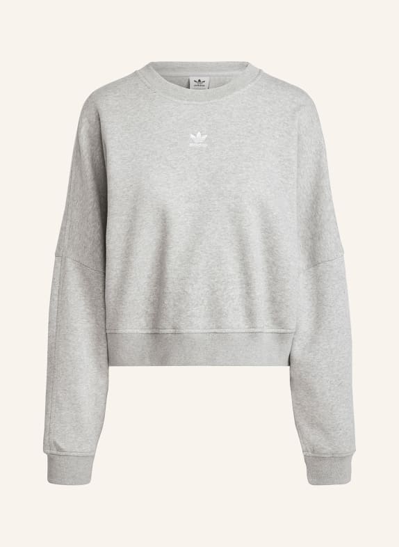 adidas Originals Cropped-Sweatshirt CREW GRAU