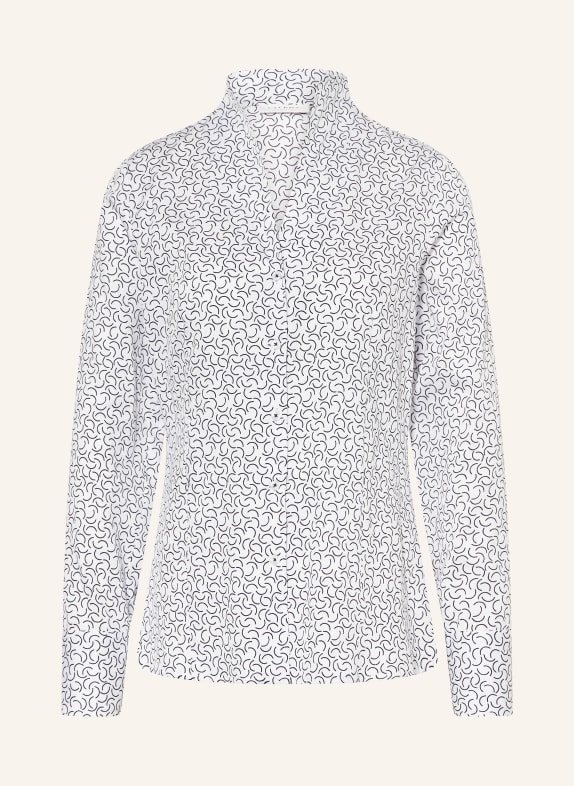 ETERNA Bluse WEISS/ DUNKELBLAU