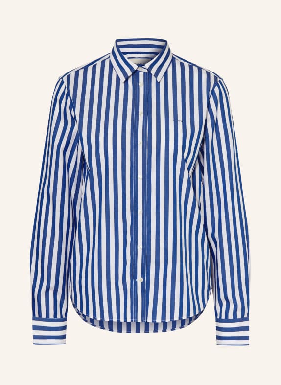 GANT Hemdbluse BLAU/ WEISS