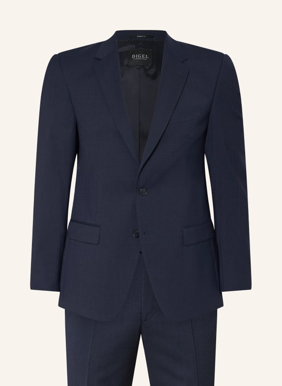 DIGEL Anzugsakko EZZO Modern Fit DUNKELBLAU/ BLAU