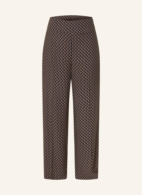 OPUS 7/8 trousers MISHA BROWN/ BLACK/ CREAM