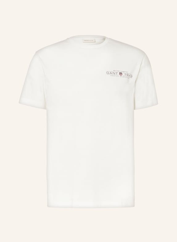 GANT T-Shirt WEISS