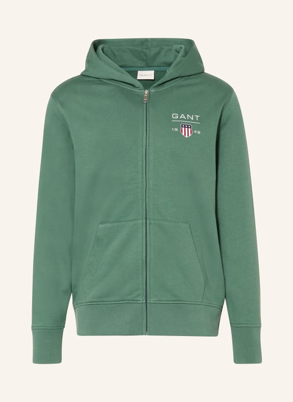 GANT Sweatjacke GRÜN