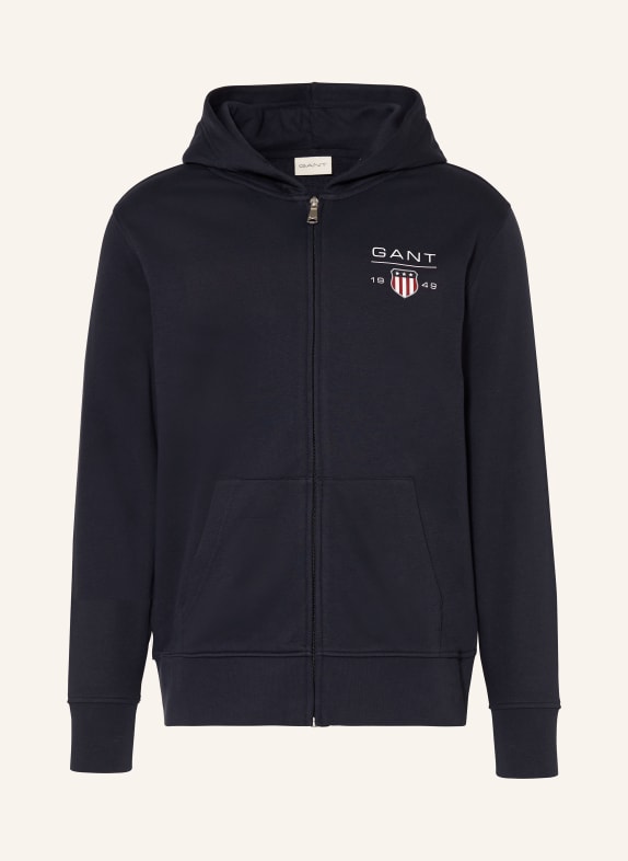 GANT Sweatjacke DUNKELBLAU