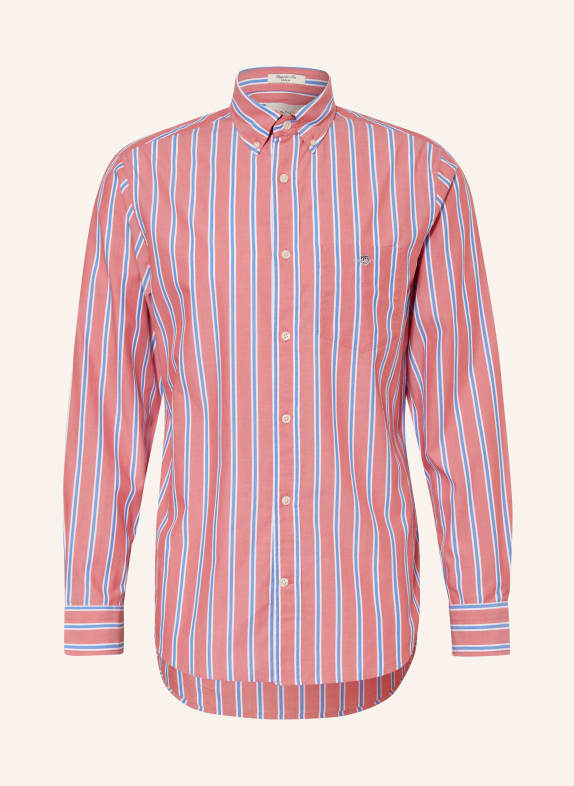 GANT Hemd Regular Fit HELLROT/ BLAU/ WEISS
