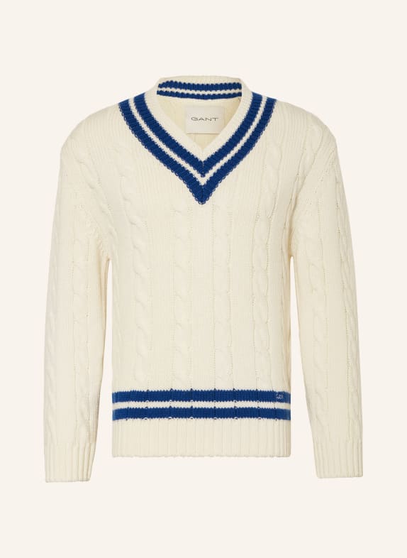 GANT Pullover CREME/ BLAU