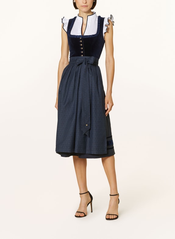 AlpenHERZ Dirndl MIA DUNKELBLAU