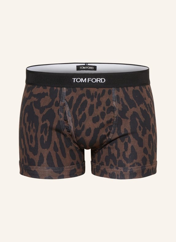 TOM FORD Boxer shorts BROWN/ BLACK