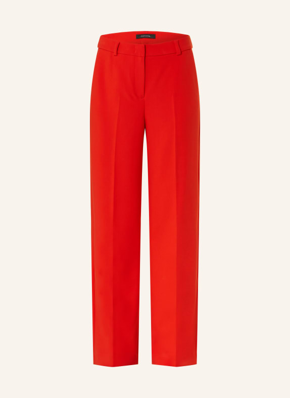 comma Wide leg trousers RED