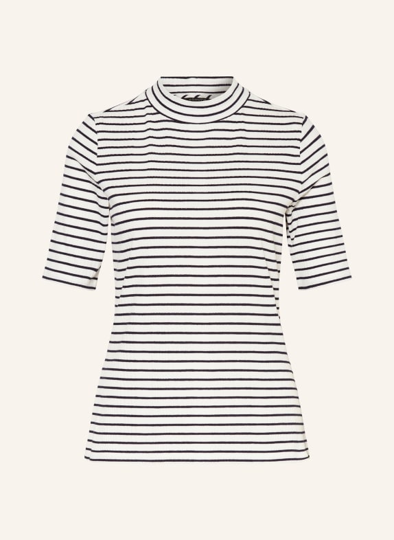 comma T-Shirt WEISS/ DUNKELBLAU
