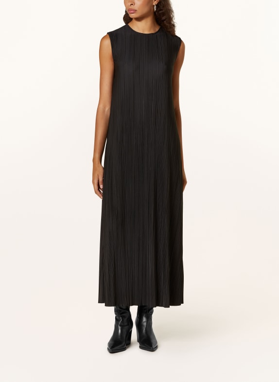 SAMSØE  SAMSØE Plisseekleid SAUMA SCHWARZ