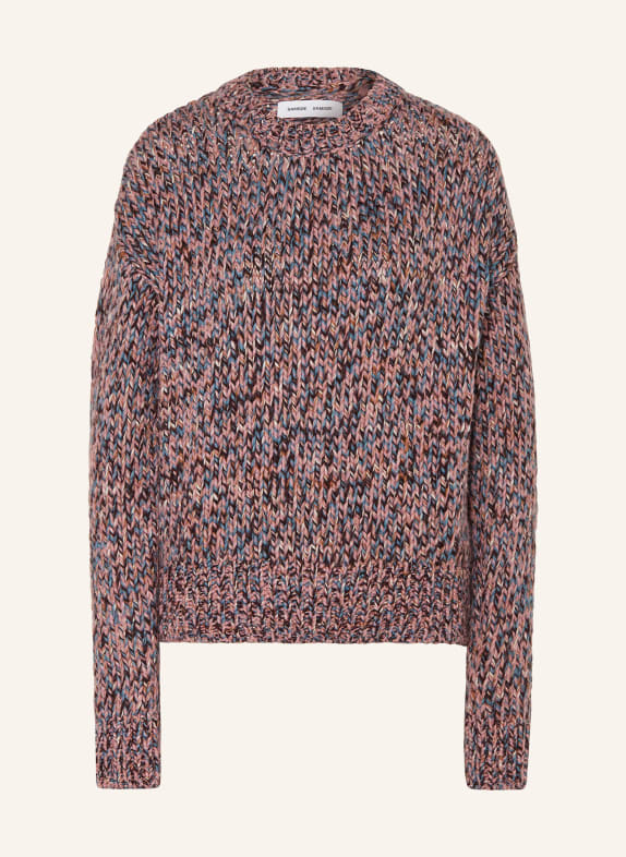 SAMSØE  SAMSØE Pullover SACHARLIE ROSA/ BLAU/ BRAUN