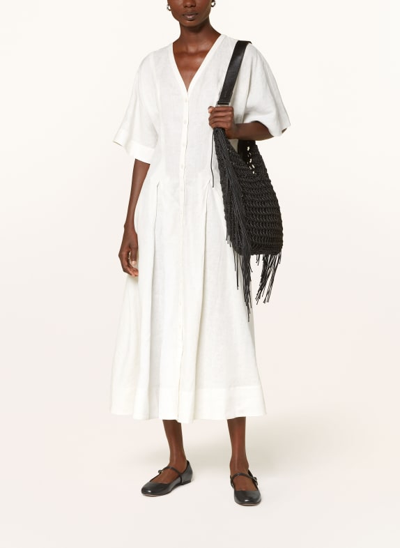 COS Linen dress WHITE