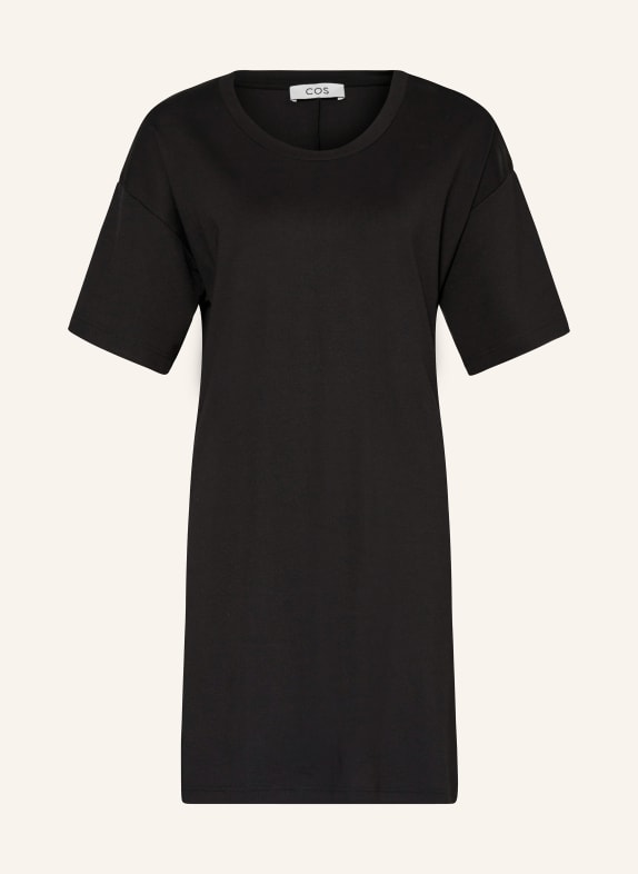 COS Jersey dress BLACK