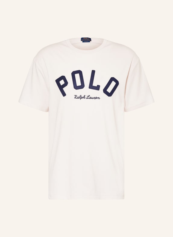 POLO RALPH LAUREN T-shirt KREMOWY/ GRANATOWY