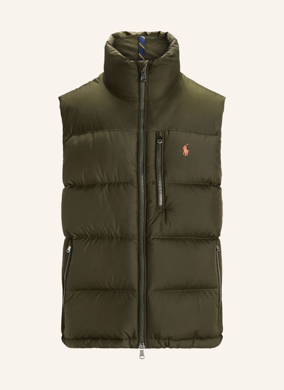 POLO RALPH LAUREN Down vest OLIVE