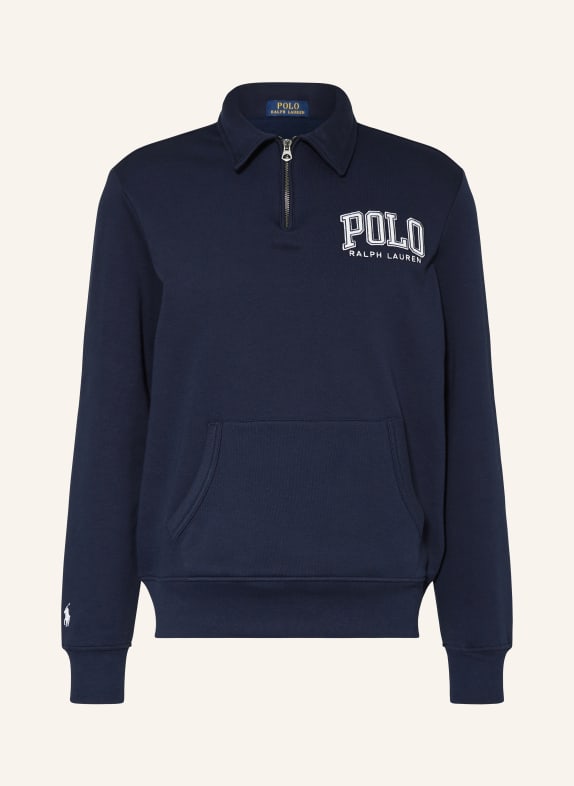 POLO RALPH LAUREN Mikinový troyer TMAVĚ MODRÁ