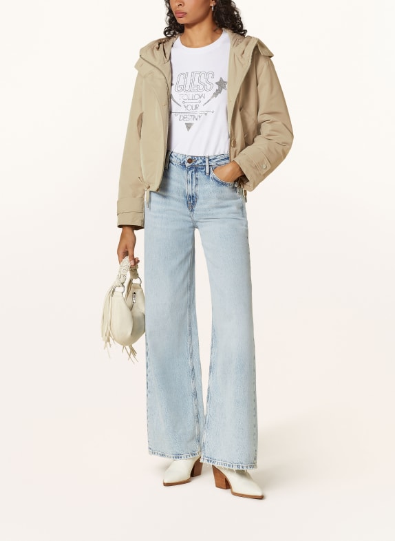 GUESS Cropped-Parka NORA BEIGE