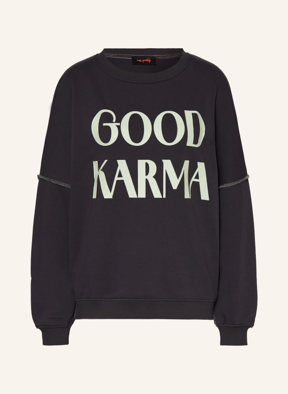 miss goodlife Oversized sweatshirt DARK GRAY/ MINT