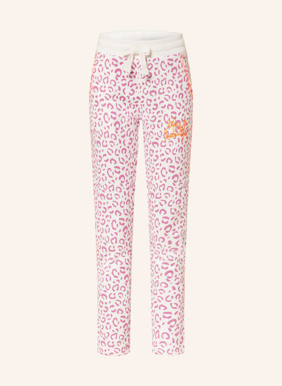 miss goodlife Sweatpants WEISS/ PINK