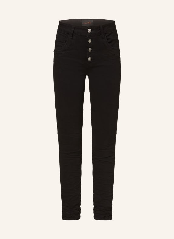 miss goodlife Jeansy skinny 2 BLACK