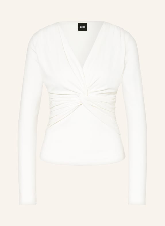 BOSS Longsleeve EULORI WEISS