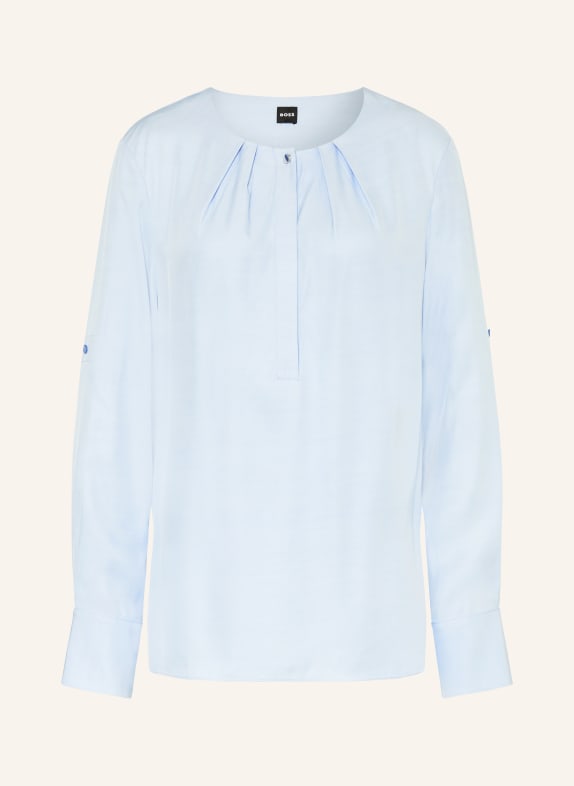 BOSS Shirt blouse BOCELIA LIGHT BLUE