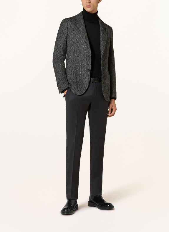 PT TORINO Broek Slim Fit DONKERGRIJS