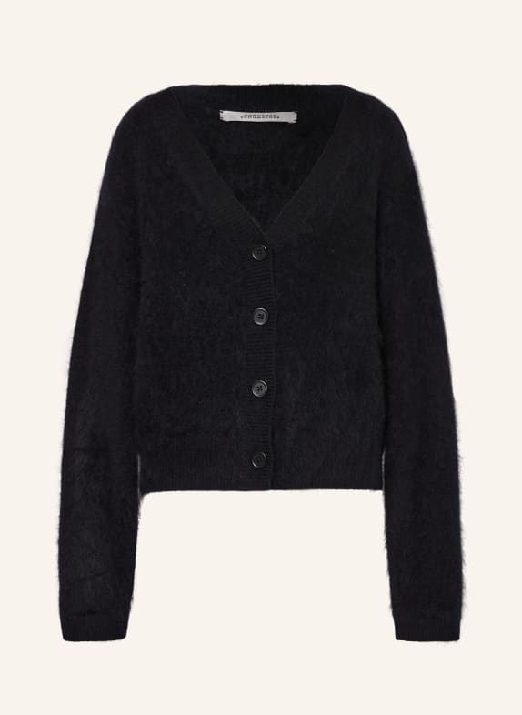 DOROTHEE SCHUMACHER Strickjacke mit Cashmere SCHWARZ