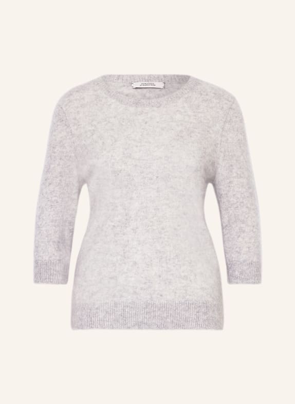 DOROTHEE SCHUMACHER Cashmere-Pullover mit 3/4-Arm HELLGRAU