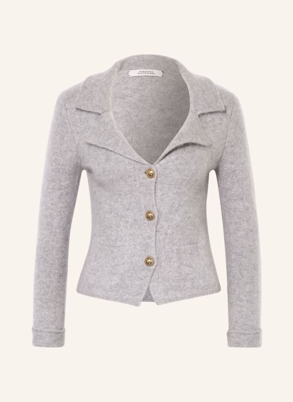 DOROTHEE SCHUMACHER Strickjacke mit Cashmere GRAU