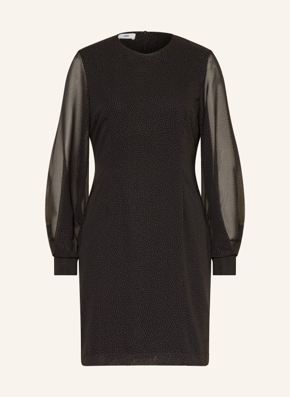 CINQUE Kleid CIEDEL mit Schmucksteinen SCHWARZ