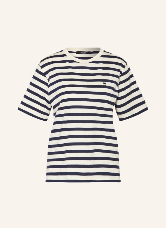 WEEKEND Max Mara T-Shirt SATRAPO DUNKELBLAU/ ECRU