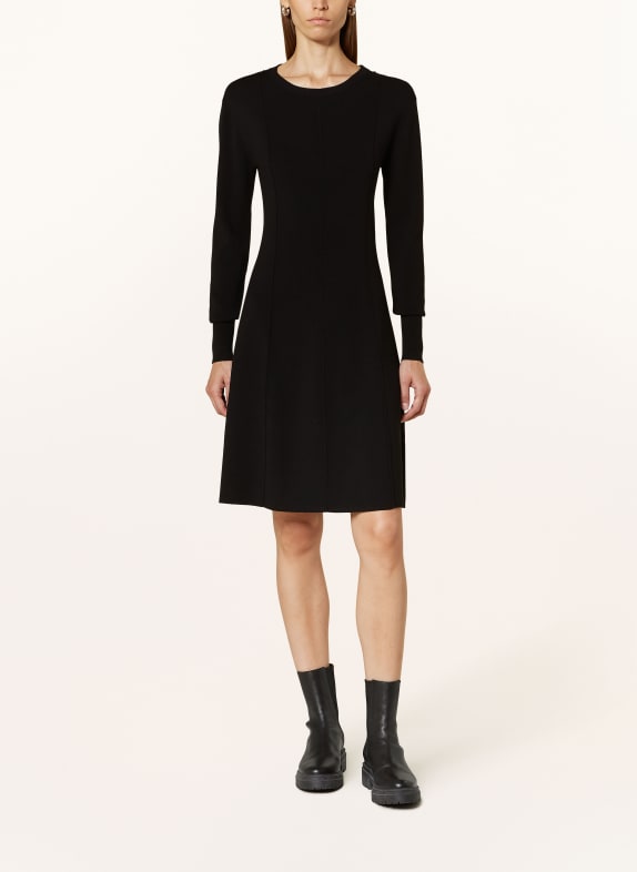 Nouveautés en priorit&eacute Robe en maille USCIO NOIR
