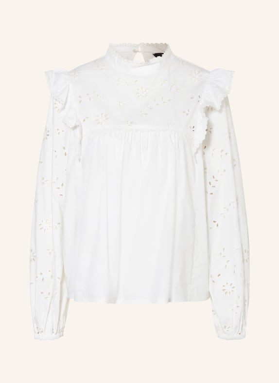 WEEKEND Max Mara Blusenshirt TADDEO im Materialmix CREME