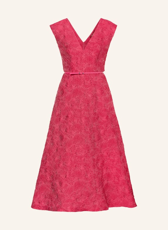 Max Mara STUDIO Cocktailkleid VALDESE aus Jacquard PINK