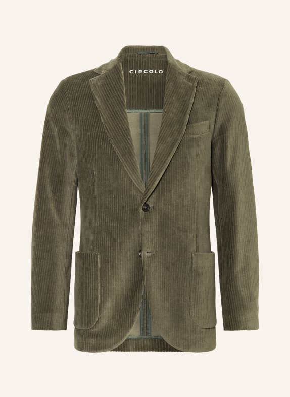 CIRCOLO 1901 Corduroy suit jacket extra slim fit DARK GREEN