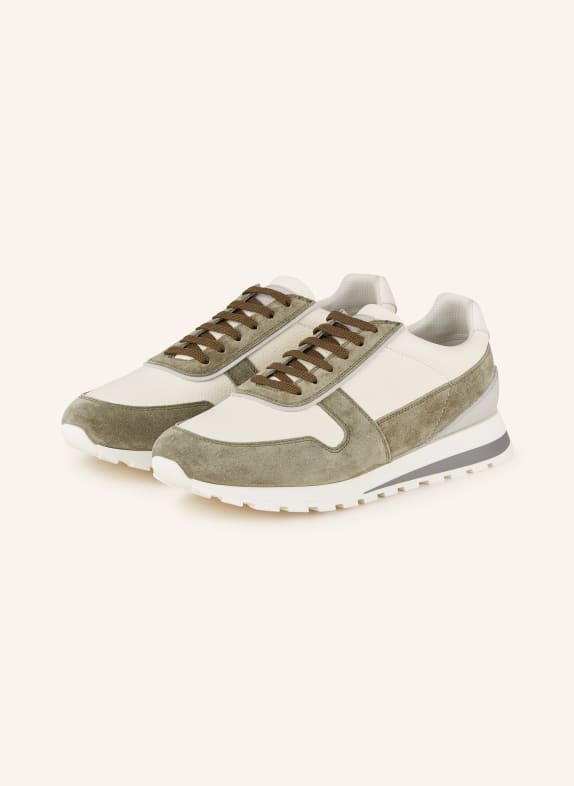 BRUNELLO CUCINELLI Sneakers WHITE/ OLIVE