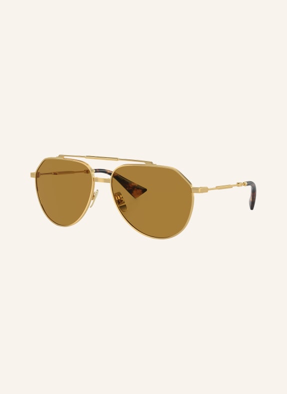 DOLCE & GABBANA Sonnenbrille DG2302 02/53 - GOLD/ BRAUN