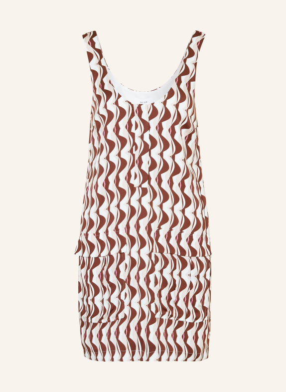 REISS Kleid OXSANA WEISS/ ROSÉ/ DUNKELLILA
