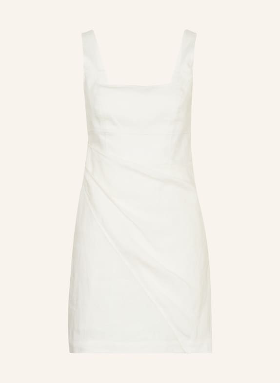 REISS Leinenkleid PIPER CREME