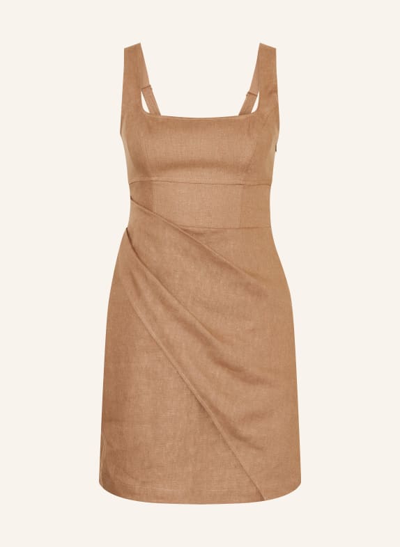 REISS Leinenkleid PIPER BRAUN